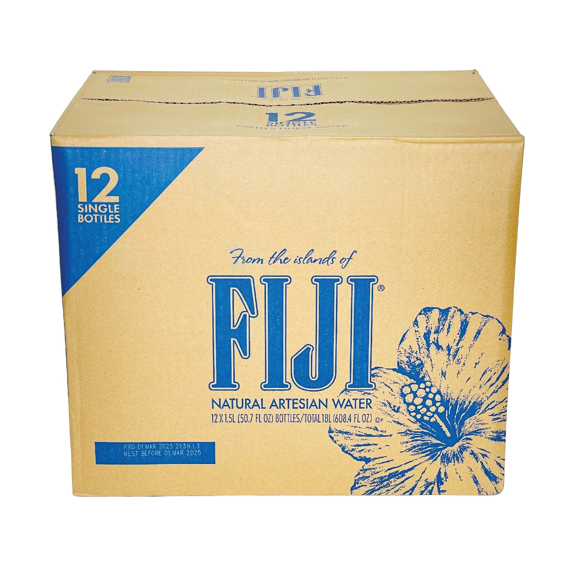 Fiji Natural Artesian Water - 24 pack, 16.9 fl oz bottles