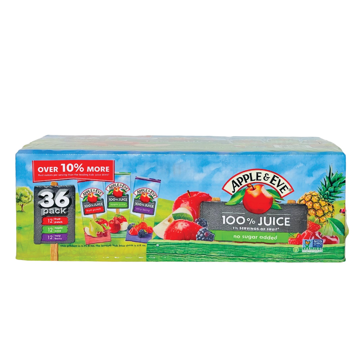 Apple & Eve- Variety Juice Pack (6.75 Fl oz) (36 Cartons per Case)