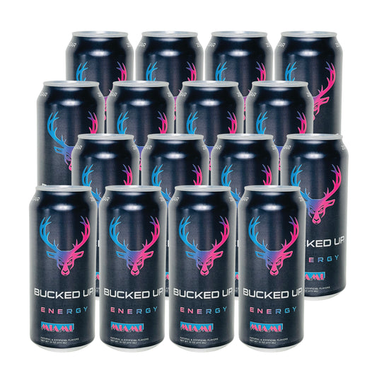 Bucked Up Energy- Miami (16 Fl oz) (16 Cans)