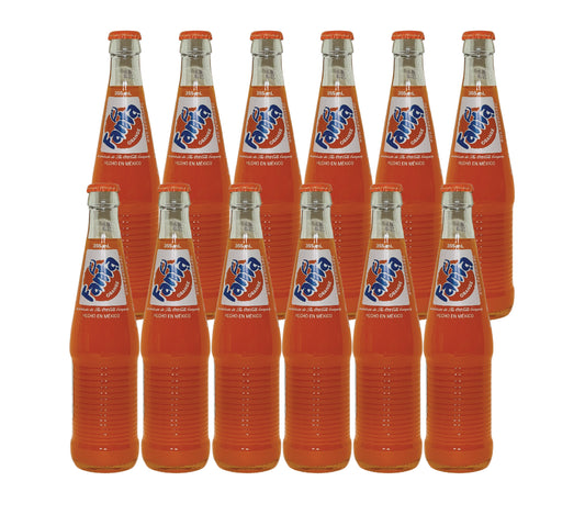 Fanta Orange Mexican (355mL) (12 Glass Bottles)