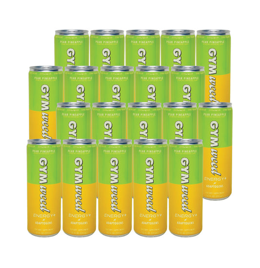 Gym Weed- Pear Pineapple (12 Fl oz) (20 Cans)