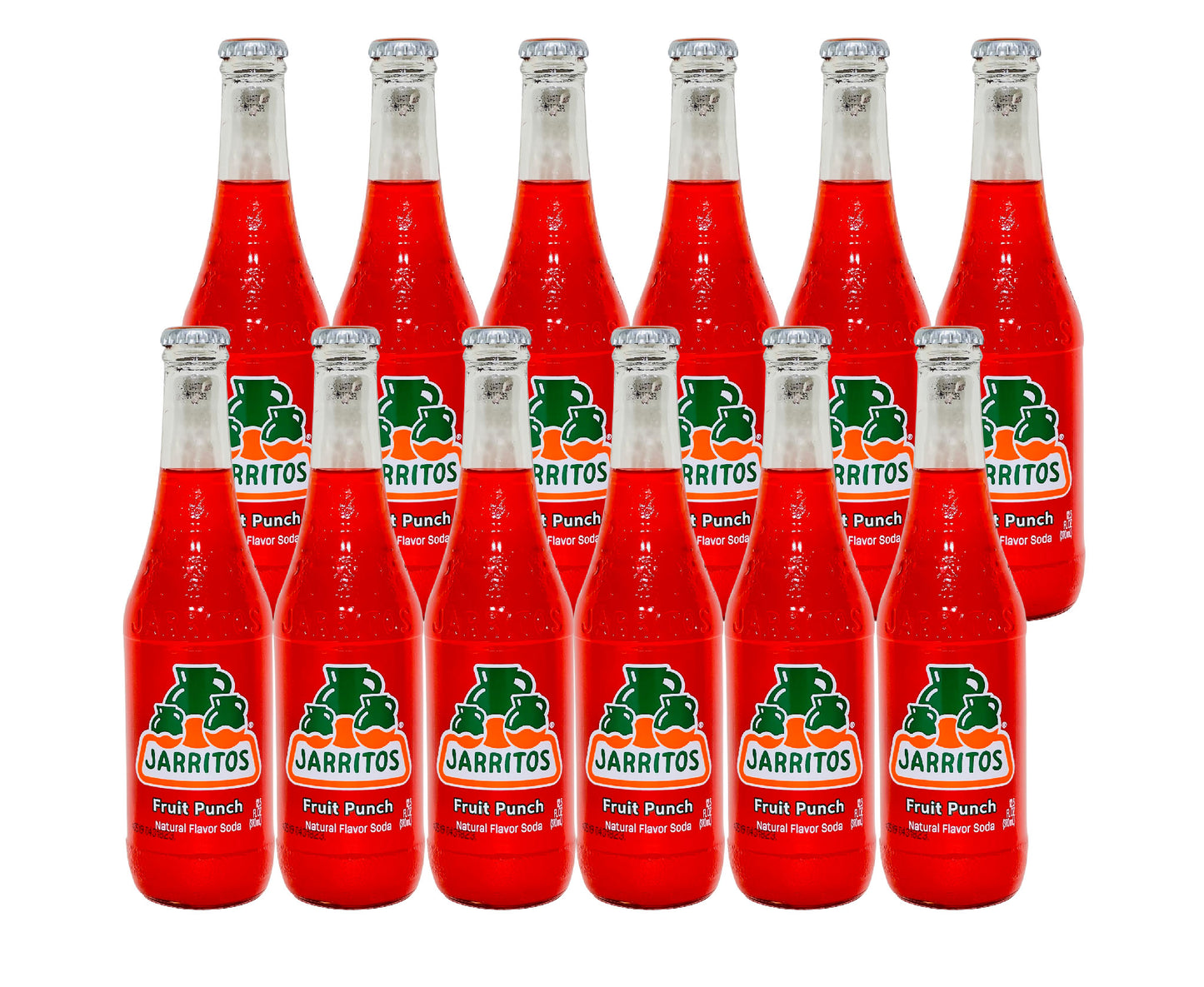 Jarritos- Fruit Punch (12.5 Fl oz) (12 Glass Bottles)