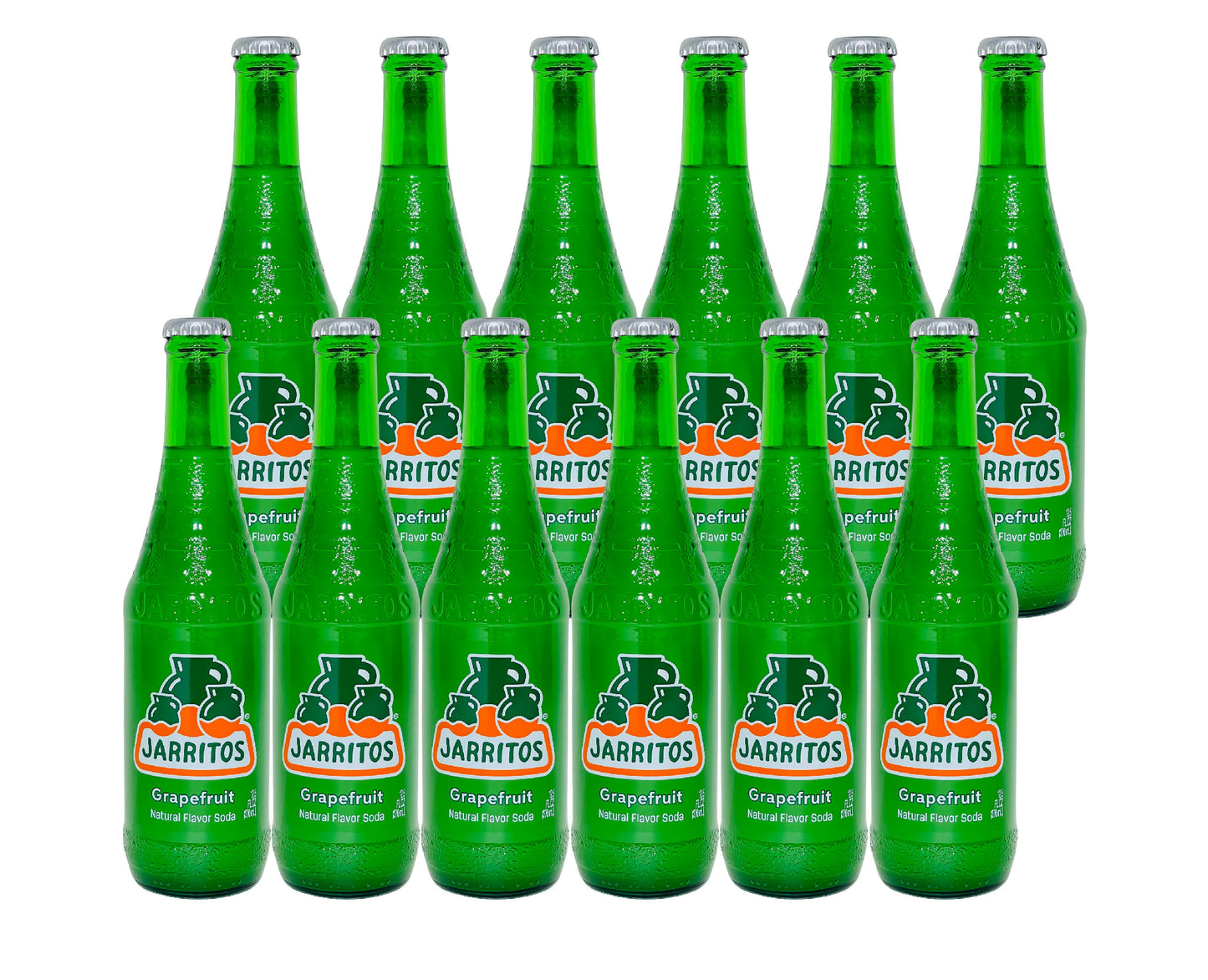 Jarritos- Grapefruit (12.5 Fl oz) (12 Glass Bottles)