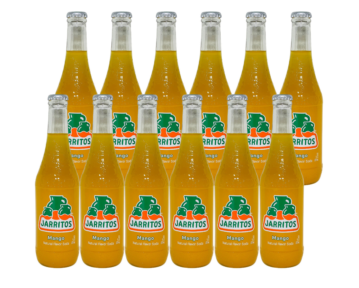 Jarritos- Mango (12.5 Fl oz) (12 Glass Bottles)