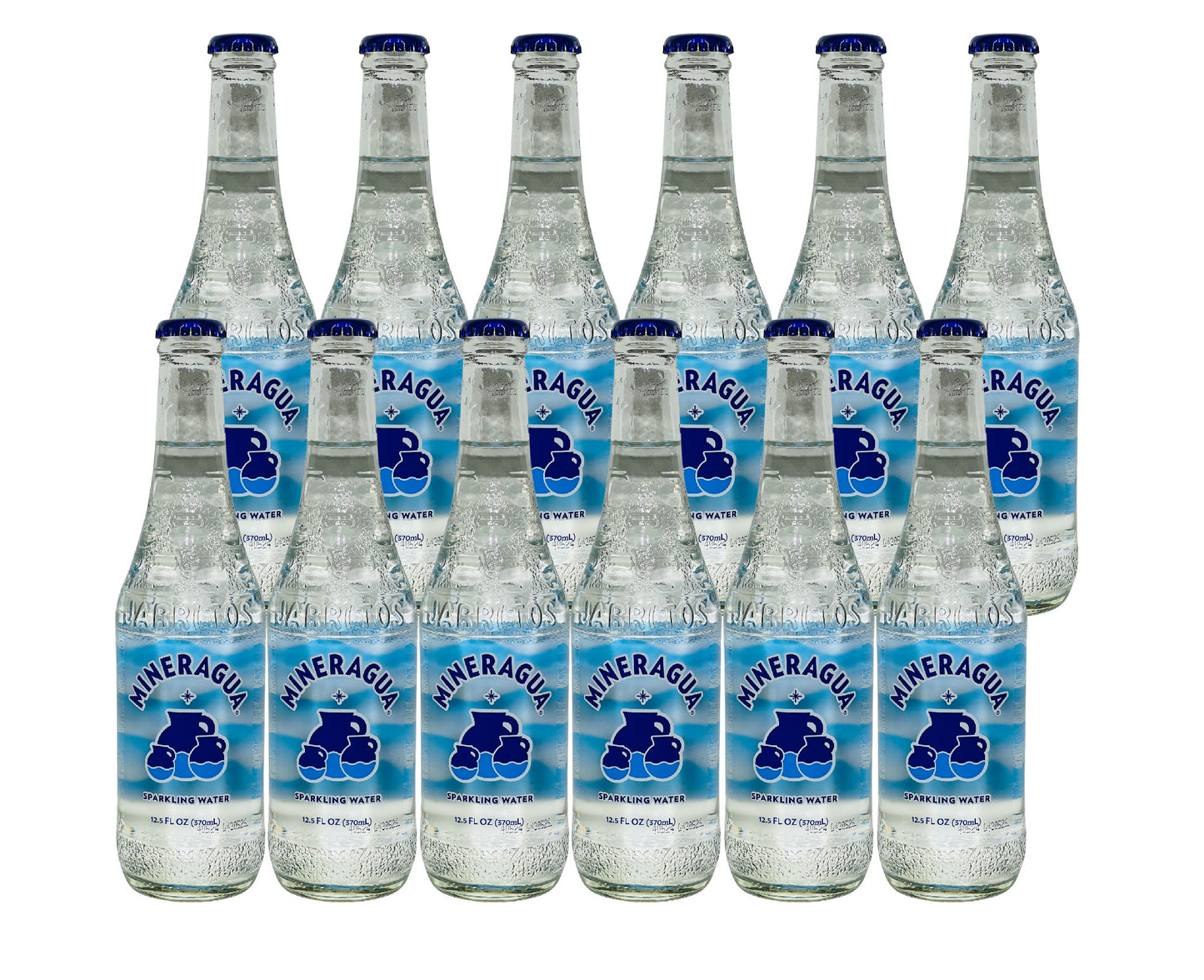 Jarritos- Mineragua (12.5 Fl oz) (12 Glass Bottles)