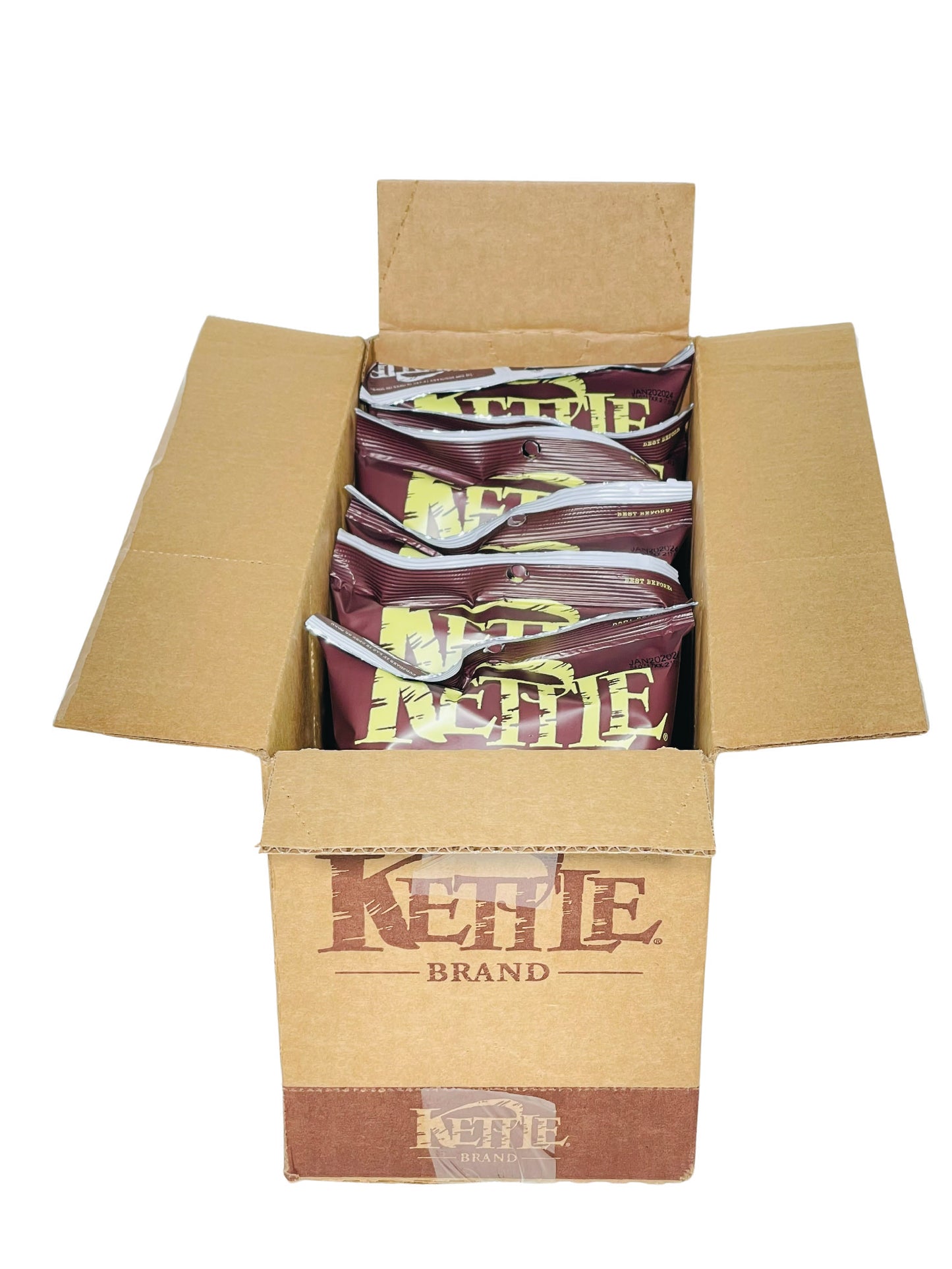 Kettle Brand Potato Chips- Sea Salt (2 oz) (6 Bags per Case)