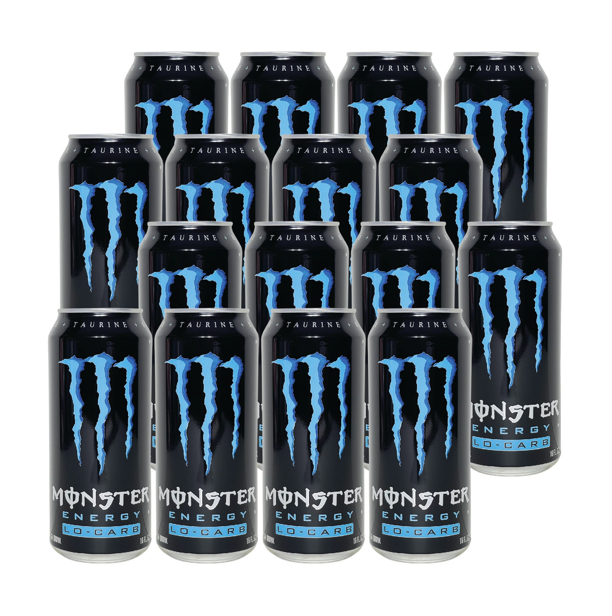 Monster Energy- Lo-Carb (16 Fl oz) (16 Cans) – All County Beverage