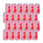 Poppi Prebiotic Soda- Raspberry Rose (12 Fl oz) (24 Cans)